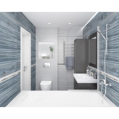 Мозаика MM60069 Zen Декор мозаичный бежевый 20х60