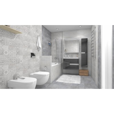 Плитка Bastion мозаика серый 08-00-06-453 20х40