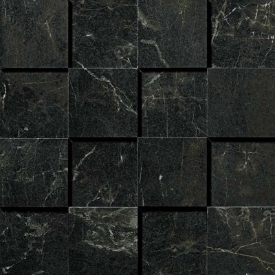 Керамогранит ADQB Marvel Noir St.Laurent Mosaico 3D 30x30