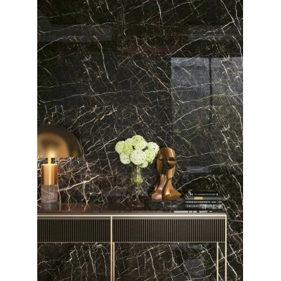 Ступени 620070001774 Allure Imperial Black Scalino Angolare Sx/Аллюр Империал Блэк 33X80