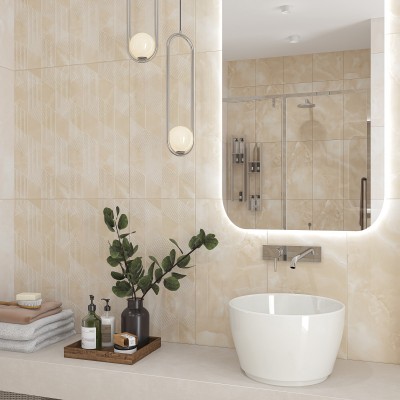 Плитка 588912001 Декор Opale Grey Geometria 31,5x63