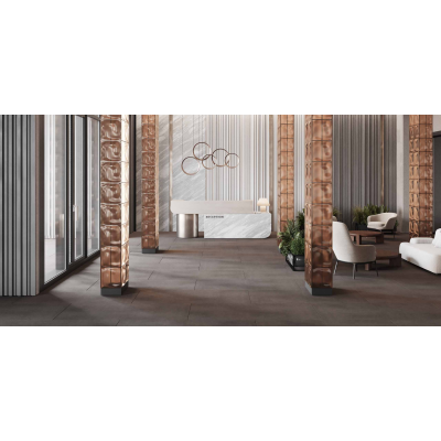 Ступени Ступень CA03 Cave Brown неполированный с насечками 30x120