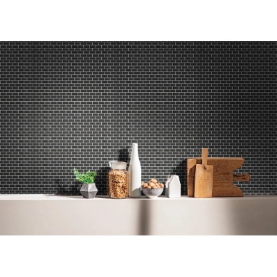 Мозаика R-343 керамика глянцевая (2,3*9,8) 30*30