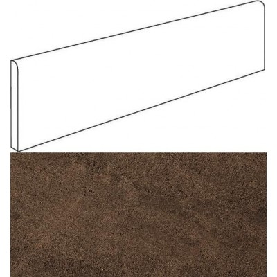 Керамогранит 610130002165 Wise Moka Battiscopa 7.2x60