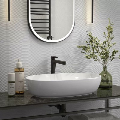 Плитка 60170 Бьянка белый глянцевый антик 20x60x0.9