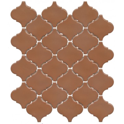 Плитка KM2630M0020N Арабески Марокко коричневый глянцевый 26x30x0,7