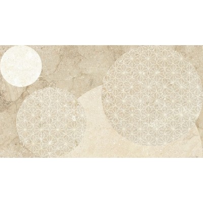 Плитка 1045-0256 Лиссабон декор Геометрия 25х45