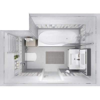 Плитка 34043 Depo полоски 25х50