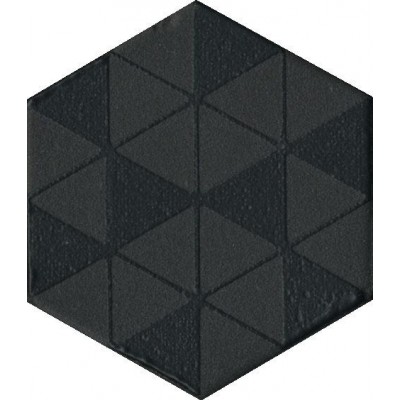 Керамогранит OS/B241/63001 Декор Агуста черный 6х5,2