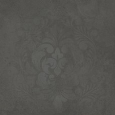 Керамогранит KM4040G0091N Хадду серый тёмный матовый декорированный 40,2x40,2x0,8