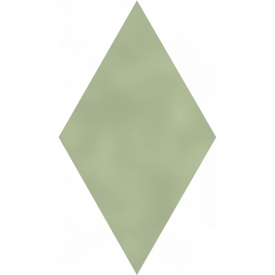 Плитка KMD2SRB008BN Декор Риад зелёный светлый глянцевый 13,5x7,8x0,9