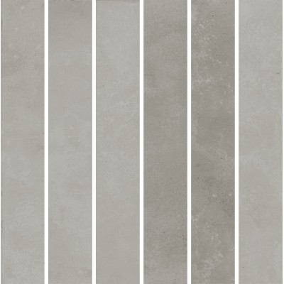 Плитка KMD2MSM002BN Декор Фес мозаичный серый глянцевый 15x15x0,77