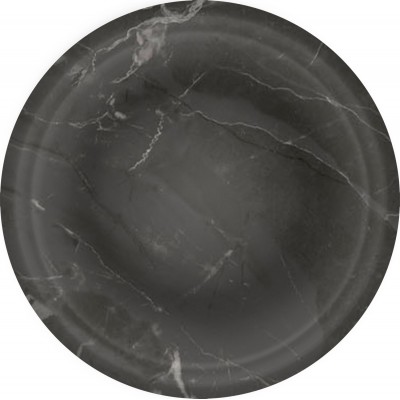 Плитка OBD005 Декор Коррер чёрный глянцевый 16x16x1,2