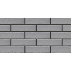 Клинкерная плитка Foggia Gris структурная 6.5x24.5