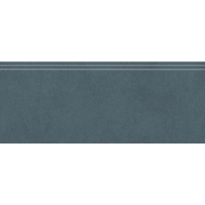 Плитка FMF019R Плинтус Чементо синий тёмный матовый обрезной 30x12