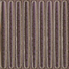 Плитка KMD2SOB005BN Декор чипсет Далия фиолетовый глянцевый 20x20x0,95