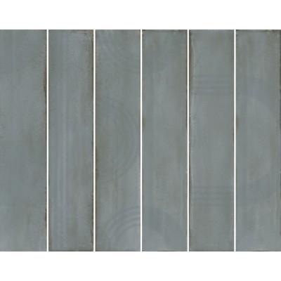 Плитка KMP3STA002RN6X Панно Мажорель голубой глянцевый (из 6 частей 6х28,5) 36x28,5x1