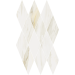 Мозаика 620110000204 Stellaris Carrara Ivory Mosaico Diamond Lux 28x48