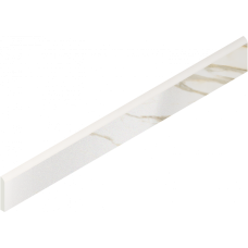 Керамогранит 610130007457 Stellaris Calacatta Gold Battiscopa Lap 7.2x60