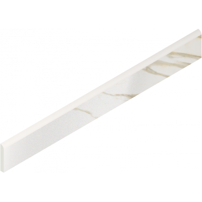 Керамогранит 610130007457 Stellaris Calacatta Gold Battiscopa Lap 7.2x60