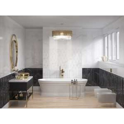 Плитка GTU051D Gatsby белый 25х75