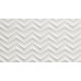 Плитка 600080000407 3D White Chevron Glitter Matt/3Д Вайт Шеврон Глиттер Матт 30.5x56
