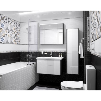 Плитка 60015 Alabama чёрный 20х60