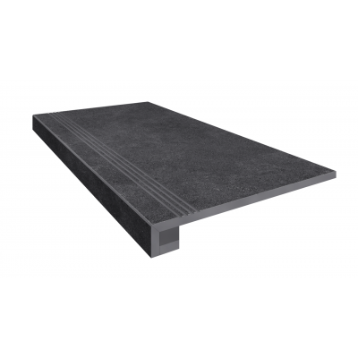 Ступени Комплект Ступень LN04 Luna 33x120 неполированная с бортиком + Подступенок 14.5x120