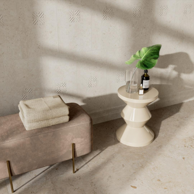 Плитка SPA049R Бордюр Карму серый светлый матовый обрезной 30х2,5