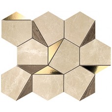 Плитка 9EHS Marvel Gold Hex Sable-Brown 25.1x29