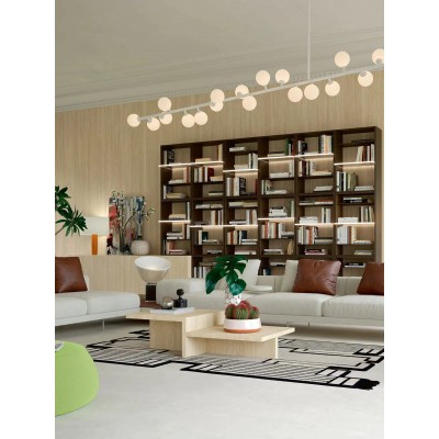 Керамогранит LAMF012138_IT Hado Travertino Bianco Bocciardato 20+ 1620x3240