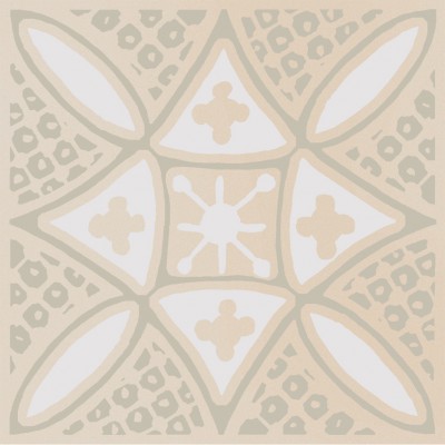 Плитка KMD3STA017GN Декор Бахия 2 бежевый светлый глянцевый 9,8x9,8x0,7