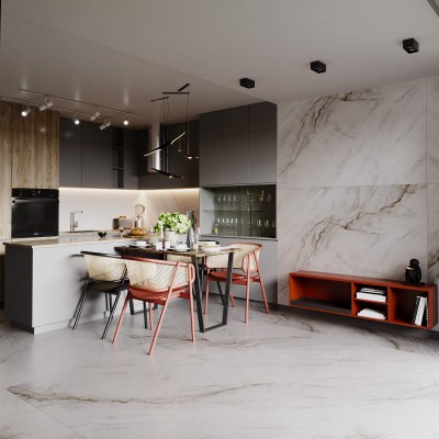 Керамогранит 923 Arrezo Bianco 180x120