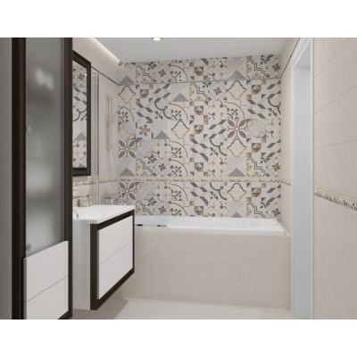 Плитка 60015 Alabama чёрный 20х60