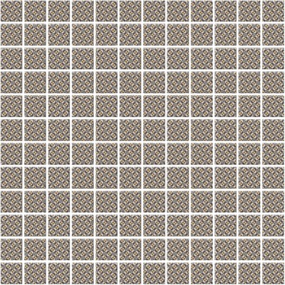 Мозаика 20104 Кастелло орнамент бежевый 29,8х29,8