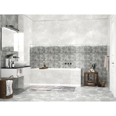 Плитка 588912001 Декор Opale Grey Geometria 31,5x63