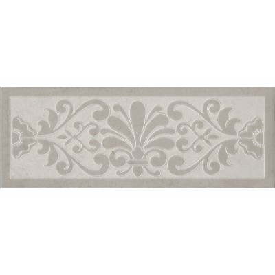 Плитка HGD/B503/15147 Декор Монсанту 2 серый светлый 15х40