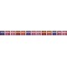 Плитка POF015 Карандаш Бисер цветной 20х1.4