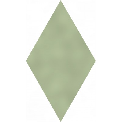 Плитка KMD2SRB008BN Декор Риад зелёный светлый глянцевый 13,5x7,8x0,9