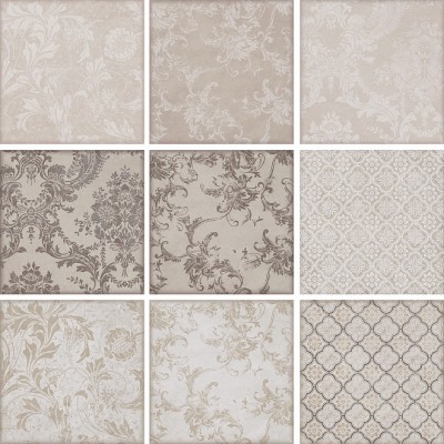 Плитка 5267 Марчиана микс бежевый 20х20