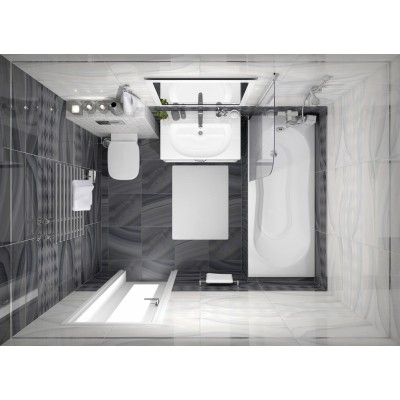 Плитка 60080 Agat светлый 20х60