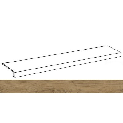 Ступени 620070001202 Ступень Лофт Оак фронтальная 33х160