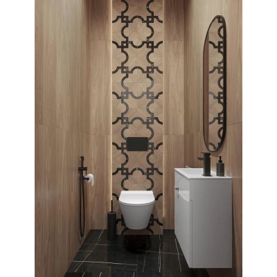 Мозаика T042/SG5264 Монтиони мозаичный бежевый темный 34x35,5