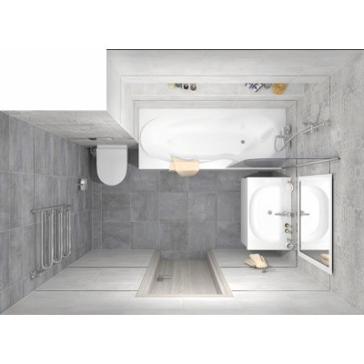 Плитка Bastion мозаика серый 08-00-06-453 20х40