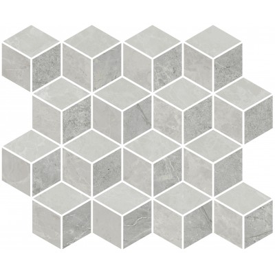 Мозаика T017/48010 Декор Риальто 3 мозаичный глянцевый 45x37,5x1