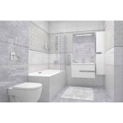 Плитка Afina Бордюр серый 56-03-06-425 5х40