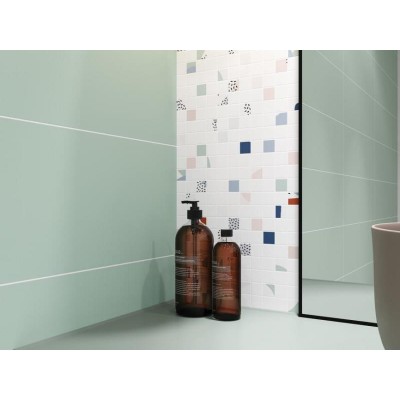 Плитка A-TY1U051\N	Trendy белый 10х25