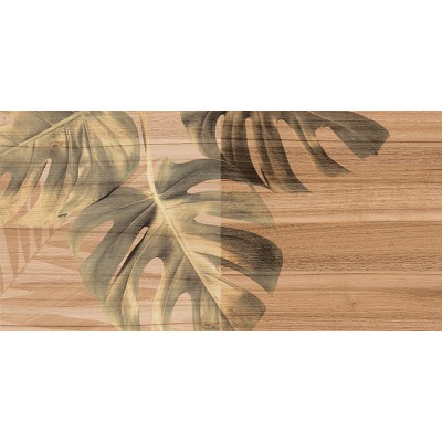 Плитка 08-01-15-2454 Organic коричневый узор 20х40