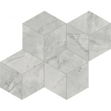 Мозаика AF8O Marvel Grey Cloud Mosaico Esagono Silk 30x35