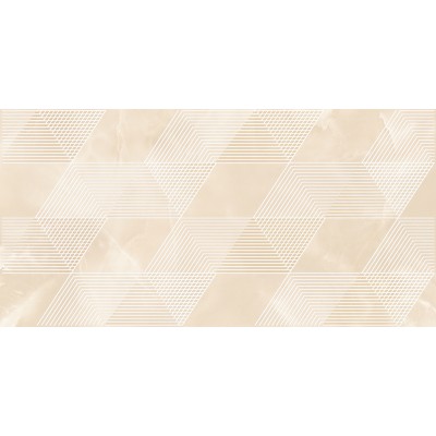 Плитка 589032001 Декор Opale Beige Geometria 31,5x63